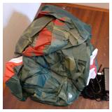 Halloween Trunk or Treat Car Decorations, Pterosaur Theme Halloween Car Inflatable Decor, Built-in LED Lights & Candy Pocket for Outdoor Trunk Parties & Events - Retail: $36