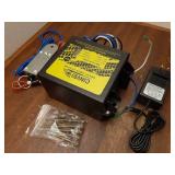 Trailer Brakes Breakaway Kit with Charger, LED Indicator, Switch, 12V 5AH Battery for Trailer Caravan - Retail: $49