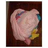 Inflatable Unicorns Costume for Kids Riding on Unicorns Blows Up Costumes for Girls 6-8 8-10 Funny Halloween Parties Cosplay Dress Easter, Thanksgiving Cosplay Events Party - Retail: $40