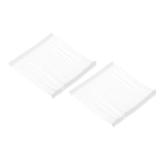 5000Pcs Standard Tagging Gun Fasteners,4 Inch White Garment Tags Label Gun Plastic Refills, Fabric Tag Attachments Gun Barbs for Clothing, Retail, All Price Tags - Retail: $18