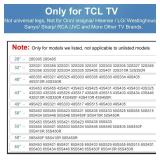 Base Stand for TCL Smart Tv - Fit for Select Models for 28 32" 40" 43" 49" 50" 55" 65" TVs, Please Read All Descriptions, 32S305 32S301 40S355 40S325 43S425 43S431 50S431 65S433, Not Universal Legs - 