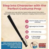 Nicky Bigs Novelties Fake Police Baton, Plastic Baton Self Defense Stick, Police Stick, Police Costume Props and Accessories, Plastic Tyre Thumper, Cop Costume Accessories - Retail: $10