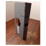 Door Reinforcement Plate, 1 Set Doors Reinforce Repair for 1-3/8 Thick Door 9" Size Door Knob Lock Latch Deadbolt Cover Plate Home Security, Black - Retail: $31"