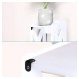 40pcs Angle Bracket Metal 12x12mm Black Corner Brace Fastener L Shaped Right Angle Brackets Corner Protector Shelf Support with Screws for Furniture - Retail: $9