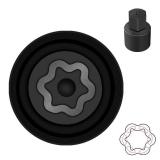 D-Wheel Locking Nut Key Compatible with Toyota Models, Lexus, Tacoma, Wheel Lock Nut Socket Adapter, Anti-Theft Lug Removal Tool, Socket Remover Hand Repair Tool - Retail: $18