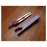 Purple EKG Calipers Measuring Tool, ECG Calipers Measuring Tool,Caliper Divider for Measuring Electrocardiographs Nurse Or Doctor Electrocardiogram Measuring Tool for Nursing, Digital Calipers - Retai