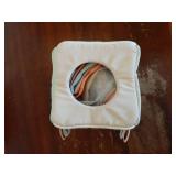 Fun Baby Tissue Box with Stimulating Mirror For Endless Entertainment - Soft Montessori Toy w/ Crinkle Paper & Fabric Tissues - The Perfect Sensory Toy For Newborn/Infant Development From 6-12+ Months