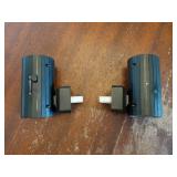 Night Lights Plug into Wall, LED Plug in Night Light, Dusk to Dawn Light Sensor, 0-100LM Adjustable Brightness Wall Light, Soft White 3000K, Dimmable Night Lights for Hallway Bedroom Stairway, 2 Pack 