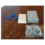 RFID Electronic Cabinet Lock Hidden DIY for Wooden Cabinet Locker Drawer Cupboard (Gray) - Retail: $12