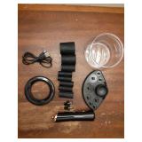 Electric Makeup Brush Cleaner and Dryer Machine - Super Fast Clean and Dry Make Up Brushes - Automatic Cosmetic Brush Spinner Washer Tools - Retail: $22