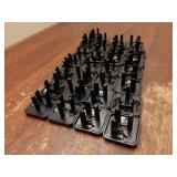 Outlet Covers 29-Pack Black Child Proof Electrical Protector Safety Improved Baby Safety Plug Covers - Retail: $17