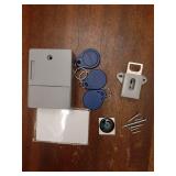 RFID Electronic Cabinet Lock Hidden DIY for Wooden Cabinet Locker Drawer Cupboard (Gray) - Retail: $12