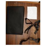 Jigsaw Puzzle Mat Roll Up 1500 Pieces, 46 x 26" Portable Felt Puzzles Board with Travel Storage Bag, Jigsaw Saver Pad Keeper for Adults Teens, Black - Retail: $10"