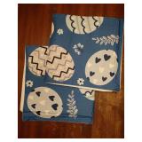 Easter Pillow Covers 18x18 Set of 2 Easter Colorful Egg Decor for Throw Pillows Covers Spring Farmhouse Pillow Covers Decor Couch Living Room 83D18 - Retail: $12