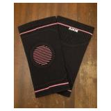 Elbow Compression Sleeve 2 Pack, High Elastic Elbow Brace for Tendonitis and Tennis Elbow for Women & Men, Elbow Sleeve for Tennis, Golfer, Badminton, Weightlifting, Pink M - Retail: $8