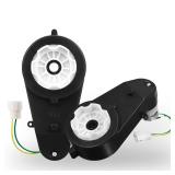 2Pcs 24V Replacement Parts for Kids Ride On Toy Car,24V 40000RPM Gear Box for Kids Electric Ride On Toy Car,24V RS555 40000RPM Ride On Toy Car Conversion High Speed Drive Engine Motor Gearbox - Retail