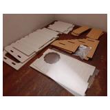 Hamster Hideout Wooden Chamber with Climbing Ladder, Visible Hamster Digging Box with Acrylic Transparent Board Gerbil Platform Exploring House Habitat Decor for Dwarf Hamsters Gerbils Mice - Retail: 