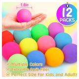 7 Pack Slow Rising Stress Ball, Stress Balls for Kids Adults, Stretchy Fidget Toys for Stress Relief, Hand Therapy Sensory Squishy Ball, Squishy Toys for Kids, Classroom Prize Box Party Favors - Retai