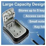 Key Lock Box for Outside - Realtor Lockbox for House Keys Outdoor - Combination Key Hiders to Hide a Key Safe Storage - Retail: $26