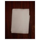 100% Egyptian Cotton King Pillow Cases Set of 2 - Luxury 1200 Thread Count Stripe Pillow Cases King Size, Soft, Cooling, Breathable, Hotel Quality Damask Pillowcases (White) - Retail: $33