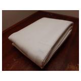 100% Egyptian Cotton King Pillow Cases Set of 2 - Luxury 1200 Thread Count Stripe Pillow Cases King Size, Soft, Cooling, Breathable, Hotel Quality Damask Pillowcases (White) - Retail: $33