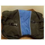 Extra Warm Reflective Adjustable Dog Jacket with Buckle Fleece Turtleneck for Small Medium Extra Large Dogs in Cold Weather - Retail: $36