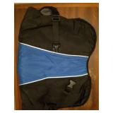 Extra Warm Reflective Adjustable Dog Jacket with Buckle Fleece Turtleneck for Small Medium Extra Large Dogs in Cold Weather - Retail: $36