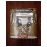 SYLVANIA - H13 (9008) SilverStar zXe GOLD High Performance Halogen Headlight Bulb - Bright White Light Output, Best HID Alternative, Xenon Charged Technology (Contains 2 Bulbs) - Retail: $43