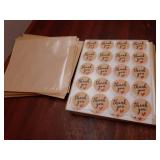 100 Pack Cookie Packaging Bags with Seal, 5.7x6.5 Inch Paper Bakery Bags with Window, Heat Sealable & Grease Resistant To Go Bake Sale Sleeves for Treat, Donut, Cake Slice, Scone, Brownie - Retail: $9