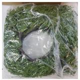 1 PCS 6 ft Christmas Cypress Cedar Garland - Artificial Real Touch Pine Needles Holiday Garland for Mantel Table Stairs - Winter Seasonal Indoor & Outdoor Decoration - Retail: $45