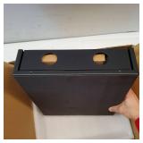 Under Desk Drawer Slide-Out Lockable Metal Storage Drawer with Cable Management for Office & Home (Single, Bracketed) - Retail: $60