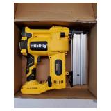 2 Brad Nailer Compatible with Dewalt 20V Battery (No Battery), 2-in-1 Electric Nail Gun/Staple Gun, 18 Gauge Nail Gun Battery Powered with 1000 Nails for Wood Carpentry - Retail: $140"