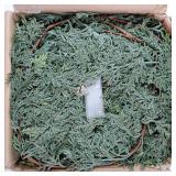 Christmas Cedar Garland with Soft Thickness Pine, Thick and Lush, Artificial Green Faux Cedar Pine Garland for Christmas Winter Home Mantel Fireplace Holiday Party Decor (9ft) - Retail: $36
