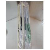 4 Pack Large Closet Storage Baskets for Shelves - 14x10 Heavy Duty Closet Shelf Organizer Bins with Handles & Labels - Decorative Collapsible Baskets for Organizing Living Room Bedroom Nursery Dorm - 