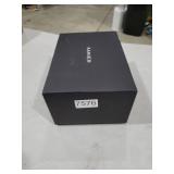 KAMIER Watch Box for Men, 10 Slots Mens Watch Case with Glass Lid, Watch Display Case With Drawer, 2-Layer Watch Holder Organizer, Jewelry and Watch Storage for Men Women, Walnut