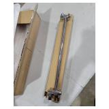 16 Inch Solid Brass Adjustable Shower Head Extension Arm with Lock Joints, Extra Long Shower Extension Pipe, Flexible Height/Angle Shower Arm Extender, Universal Connection to all Shower Heads, Chrome