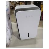 Dehumidifier for Home,1000 sq.ft Dehumidifier for Basement Bathroom Bedroom with Auto Shut Off, Built-in Aromatherapy Diffuser,7 Colors LED Light, Quiet Dehumidifiers with Sleep Mode(CS08-Ivory)