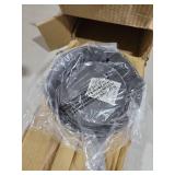 Bruntmor Cast Iron Frying Pan Set of 4-6x4 Inch Black Pre-Seasoned Skillets with Heat-Resistant Silicone - Mini Cast Iron Skillet Set for Stovetop, Oven, and Grill