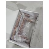 Mixoo 4x6 Picture Frame 2 Pack - Rustic Wooden Picture Frames with Walnut Wood Base and High Definition Break Free Acrylic Photo Covers for Tabletop or Desktop Display (Horizontal + Vertical)