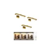 EZVALO Picture Light for Wall, Rechargeable 2400mAh Battery Lights Wireless Remote, 3 Color & Dimmable Magnetic 7.87