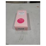 REECHO Curly Hair Extensions - 4PCS 14\" GoGo Curly Clip in Hair Extensions 100% Super Protein Hairpieces with Invisible Lace Weft Silky Soft Natural Look - Chocolate Brown with Golden Highlights