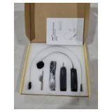 XIAOKOA Wireless Microphone Headset, UHF Head Mic Speaker System, Professional Voice Amplifier Headset Microphones, with LED Digital Display, for Teaching Fitness Instructor Tour Guide