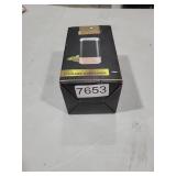 Kaffe Glass Coffee Canister (12oz) w/Airtight Lid - Click to Release Seal - BPA Free Glass & Stainless Steel - Elegant Kitchen Storage Container for Coffee, Nuts, Rice, Flour, Sugar, Tea, Cereal