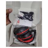 KOFIRE Wireless Gaming Headset, 2.4GHz USB Gaming Headphones with Bluetooth 5.4, 53MM 3D Stereo Sound, 65H Battery, ENC Noise Canceling Mic, for PS5, PC, PS4, Mac Black&Red