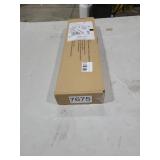 Mitclear Window Cleaner with Long Handle(57IN), Glass Cleaning Tools with Silicone Squeegee & Microfiber Scrubber, Window Cleaning Kit for Shower Glass Mirror Door Car