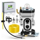 partszen 575459001 Carburetor Fit for RedMax GZ23N GZ25N BCZ260TS GZ30N BCZ3060TS BCZ2460TS HEZ2460F BCZ2450T HEZ230F BCZ230TS CHTZ2400 SGCZ2460S SRTZ2460F for Walbro WYA-172-1 WYA-172 WYA-81-1 WYA-26