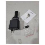 145W Retractable Car Charger, 4-in-1 Fast Car Charger & Cigarette Lighter Plug, 25.6\" Retractable Cord, Travel Essentials Gifts, Compatible with All Phone Models, Phone 16/15/14/13/12/11,Galaxy,Pixel