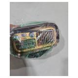 PRUNUS J-150 Portable Radio AM FM SW Bluetooth Speaker, Gifts for Dad and Mom, Retro Radios Vintage Transistor with Best Sound, Solar/D Battery Operated/USB Charging, TWS, Support TF Card/USB Playing