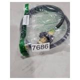 ATKKE 4FT Heater Hose Adapter Assembly F273704 Replacement with Gauge, Compatible with Buddy Heater MH9B MH18B Series, Portable Grill and More