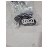 Clip On USB Mini Desk Fan with Emergency Power Bank, Battery Operated Rechargeable Portable Fan - Flexible Neck, 3 Speed Personal Cooling for Baby Stroller, Car, Camping, Office, Dorm, Beach - Black